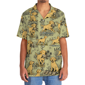Labrador Retriever And Dove Hunting Hawaiian Shirt