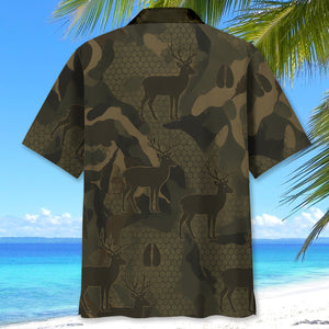 Deer Hunting Hawaiian Shirt