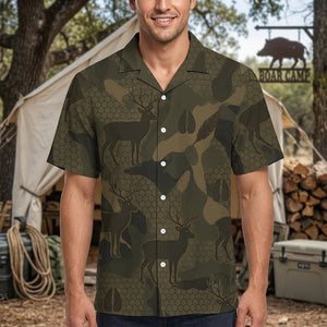 Deer Hunting Hawaiian Shirt