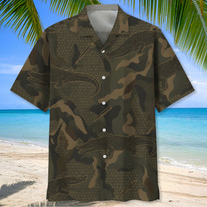 Alligator Hunting Hawaiian Shirt