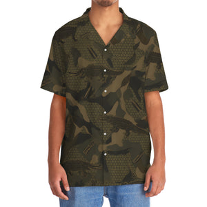 Crocodile Hunting Hawaiian Shirt
