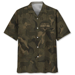 Deer I'd Rather Be Hunting Hawaiian Shirt