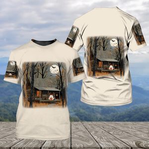Boo & Candy Haunt Forest All Over Print Shirt
