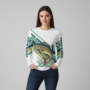 Vintage Rainbow Trout Team Shirt All Over Print
