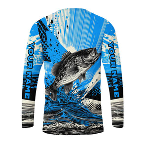 Custom Name Crappie Fish All Over Print Shirt