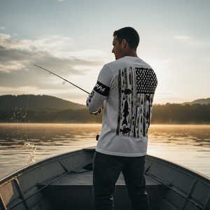 Custom Name Crappie Fish Black All Over Print Shirt