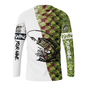 Bass Fishing Team Jerseys Green All Over Print Shirt