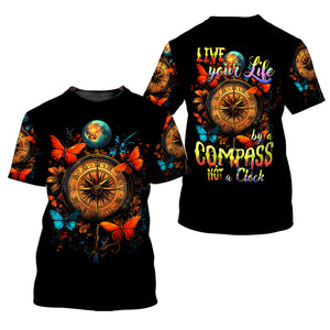 Live Your Life By A Compass All Over Print Shirt