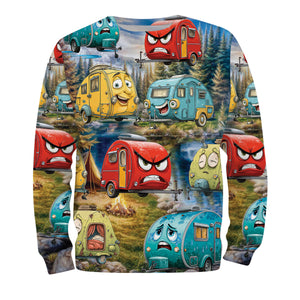 Funny Teardrop Trailer All over Print Shirt