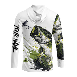 Custom Name Largemouth Bass All Over Print Shirt