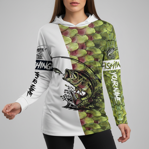Bass Fishing Team Jerseys Green All Over Print Shirt