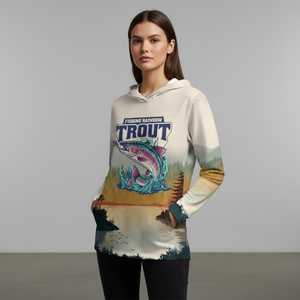 Trout Fish Lover Vintage All Over Print Shirt