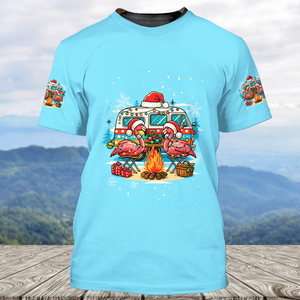 Blue Making Memories One Campfire At A Time All Over Print Shirt