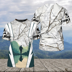 Hiking Winter Camo All Over Print Shirt