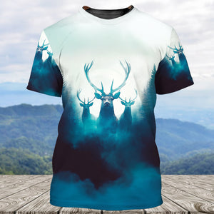 Nature Dears All Over Print Shirt