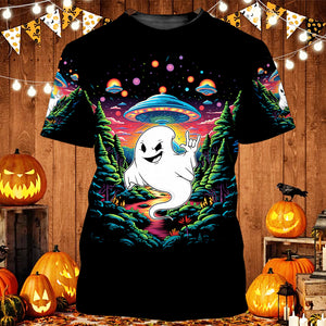 Boo Rock The Forest All Over Print Shirt