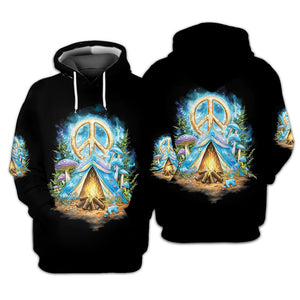 Peace Life Camper All Over Print Shirt