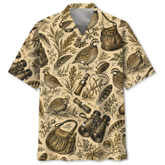 Quail Hunting Vintage Hawaiian Shirt