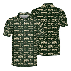 Duck Hunting Blow Me Polo For Men