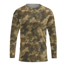 Deer Camouflage Graphic Shirt
