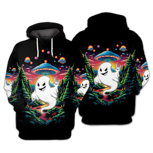Boo Rock The Forest All Over Print Shirt
