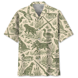 Classic Duck Hunt Hawaiian Shirt