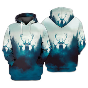 Nature Dears All Over Print Shirt