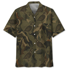 Quail Hunting Hawaiian Shirt