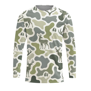 Deer Camouflage Hunting Funny Shirt