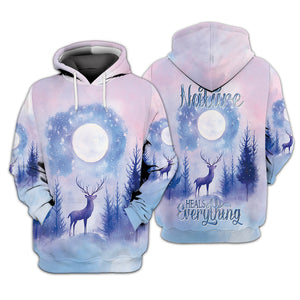 The Nature Heals Everything All Over Print Shirt