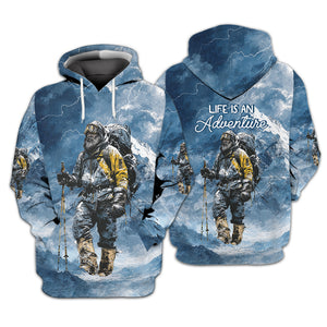 Into the Wild Heights: Spirit of the Mountain All Over Print Shirt