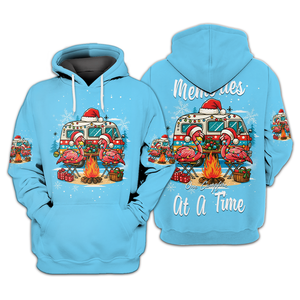 Blue Making Memories One Campfire At A Time All Over Print Shirt