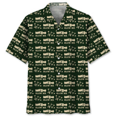 Duck Hunting Blow Me Hawaiian Shirt