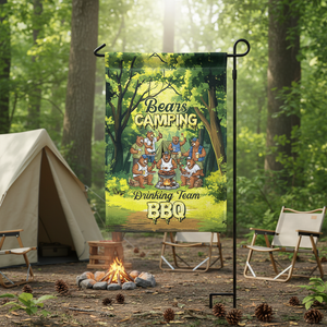 Bear Family BBQs Flag Decor