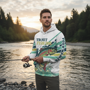 Vintage Rainbow Trout Team Shirt All Over Print