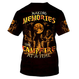 Making Memories One Campfire At A Time All Over Print Shirt