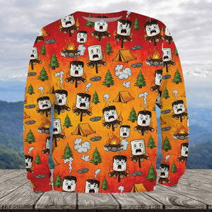 Burnt Marshmallow Dancing Party All Over Print Shirt