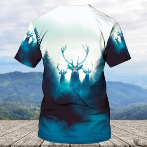Nature Dears All Over Print Shirt