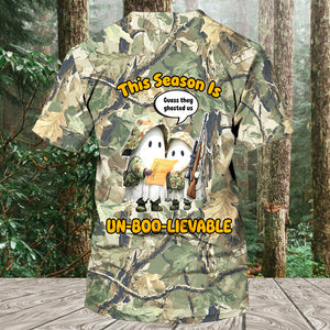 Funny Ghost Hunters Un-boo-lievable All Over Print Shirt