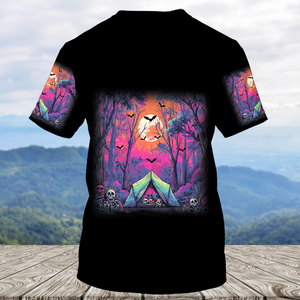 Skull Tent Adventure All Over Print Shirt