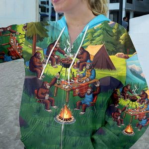Sasquatch family BBQs All Over Print Shirt