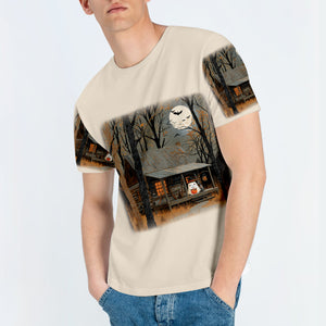 Boo & Candy Haunt Forest All Over Print Shirt