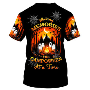 Making Memories One Campoween At A Time Halloween All Over Print Shirt