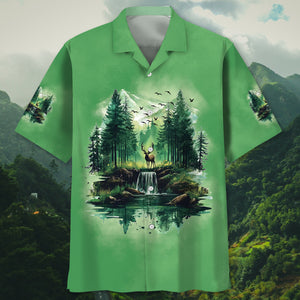 Into The Forest I Go Hawaiian Shirt