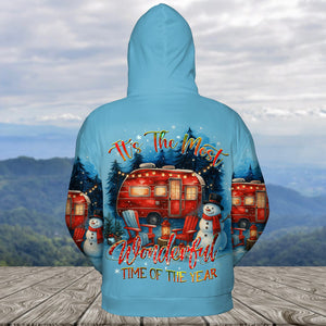 Christmas Camper Winter Wonderland All Over Print Shirt