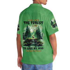 Into The Forest I Go Hawaiian Shirt