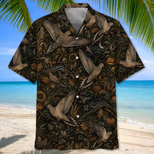 Dove Hunting Halloween Hawaiian Shirt