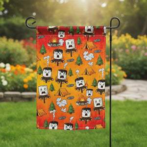 Burnt Marshmallow Dancing Party Flag Decor