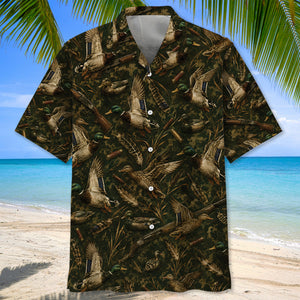Vintage Duck Hunter Hawaiian Shirt