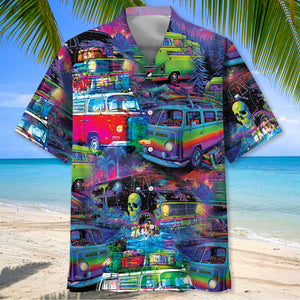 Retro Van Funny Hawaiian Shirt